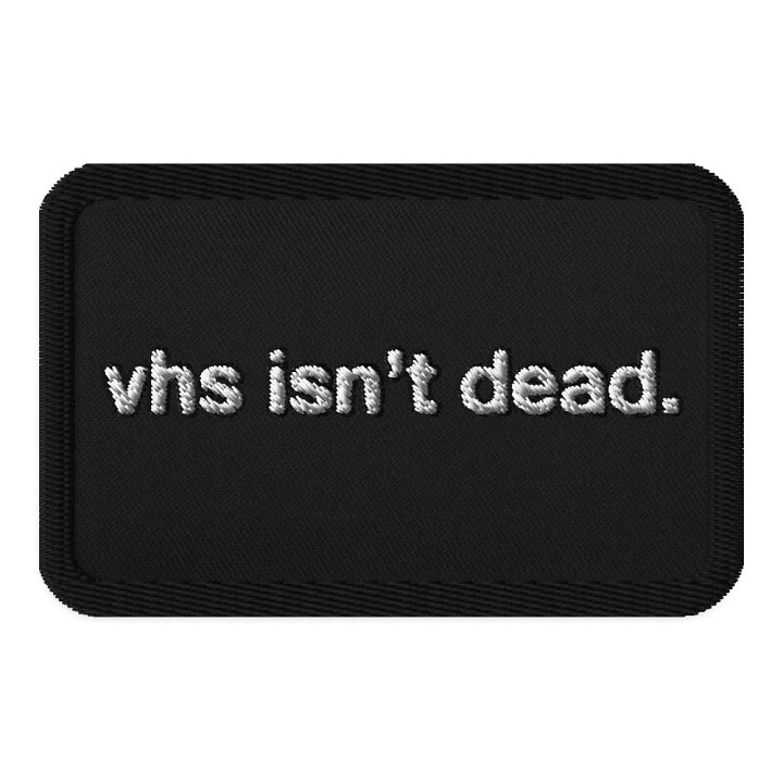 VHS Embroidered Patch product image (1)