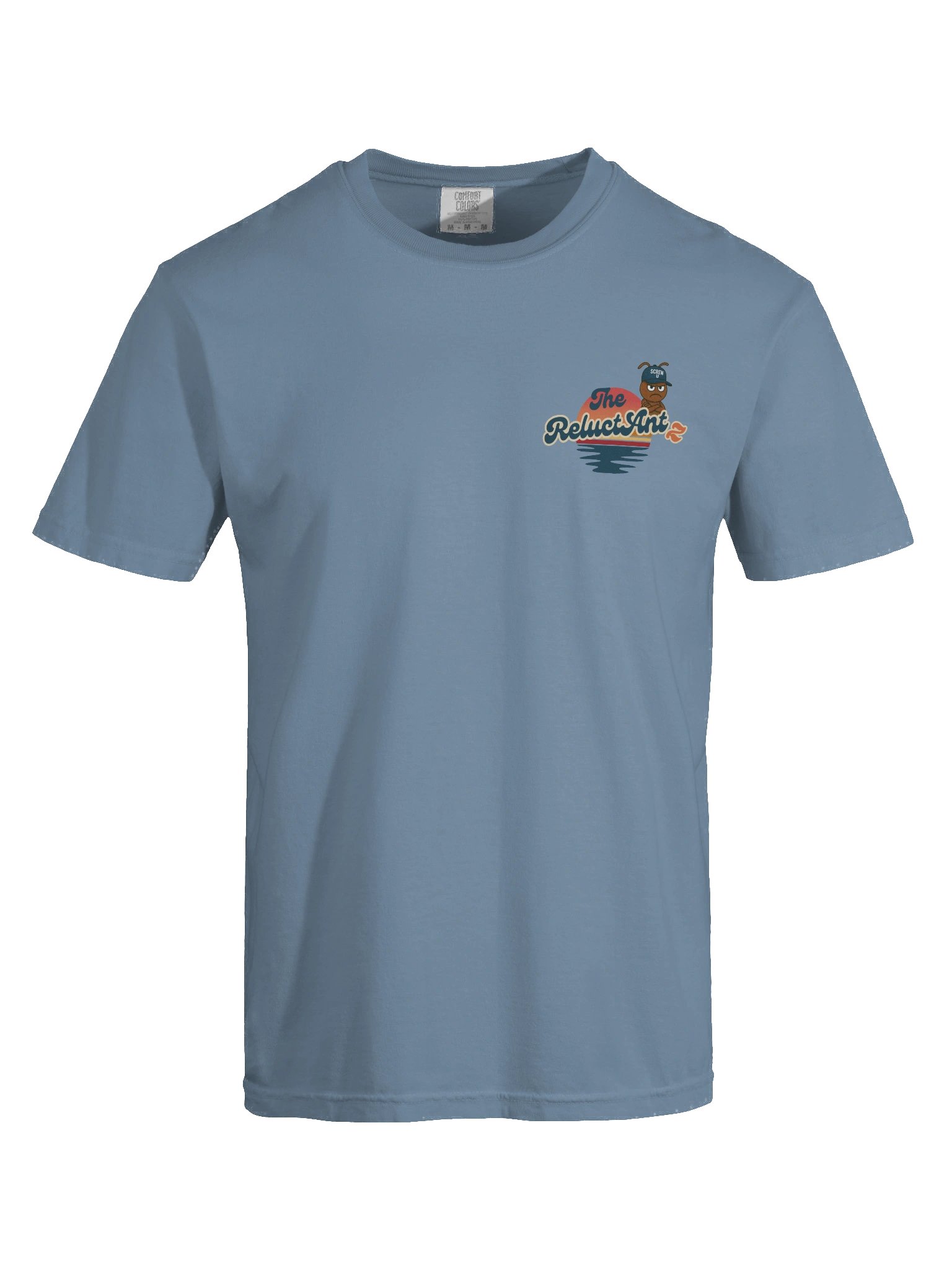 Screw U T-Shirt by The ReluctAntz - Ice Blue product image (8)