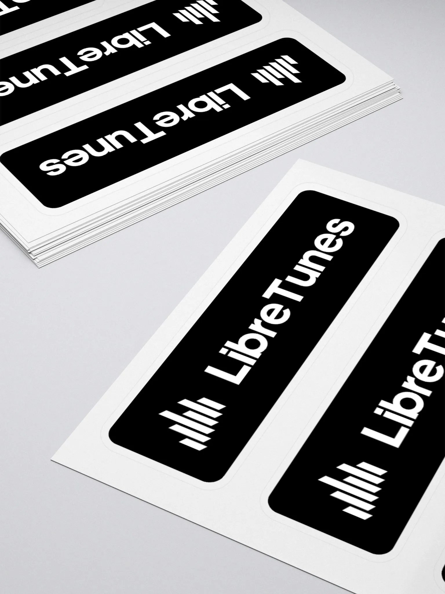 Black Premium Record Label Stickers product image (4)