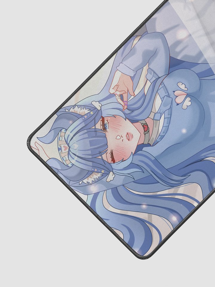Dreamy Blue Amoura Desk Mat product image (2)