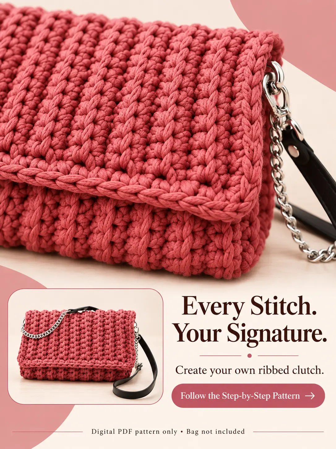 Crochet Your Everyday Clutch product image (4)