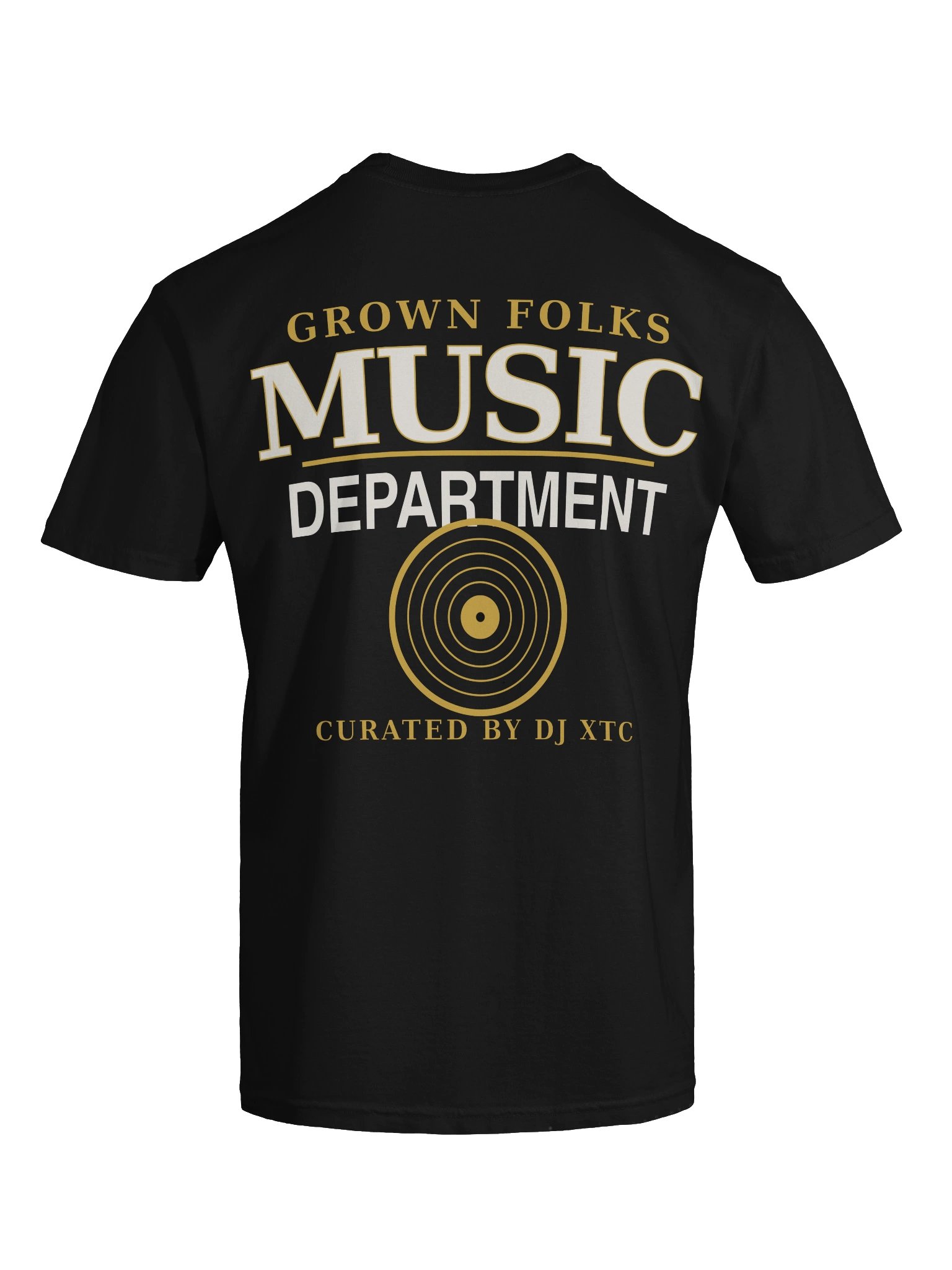 Grown Folks Music Department T-Shirt — Curated by DJ XTC product image (7)