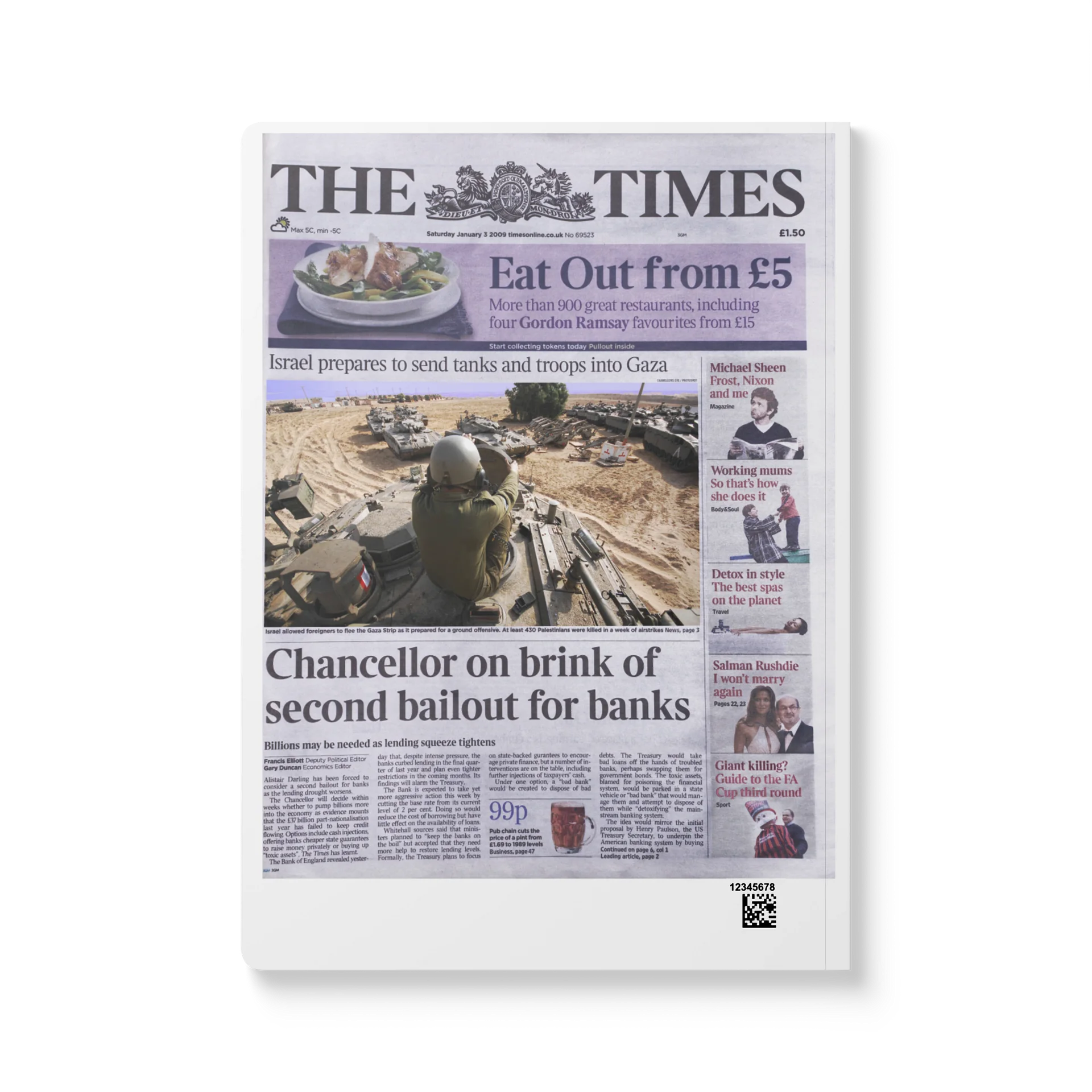 Bitcoin Whitepaper Notebook - With The Times product image (2)