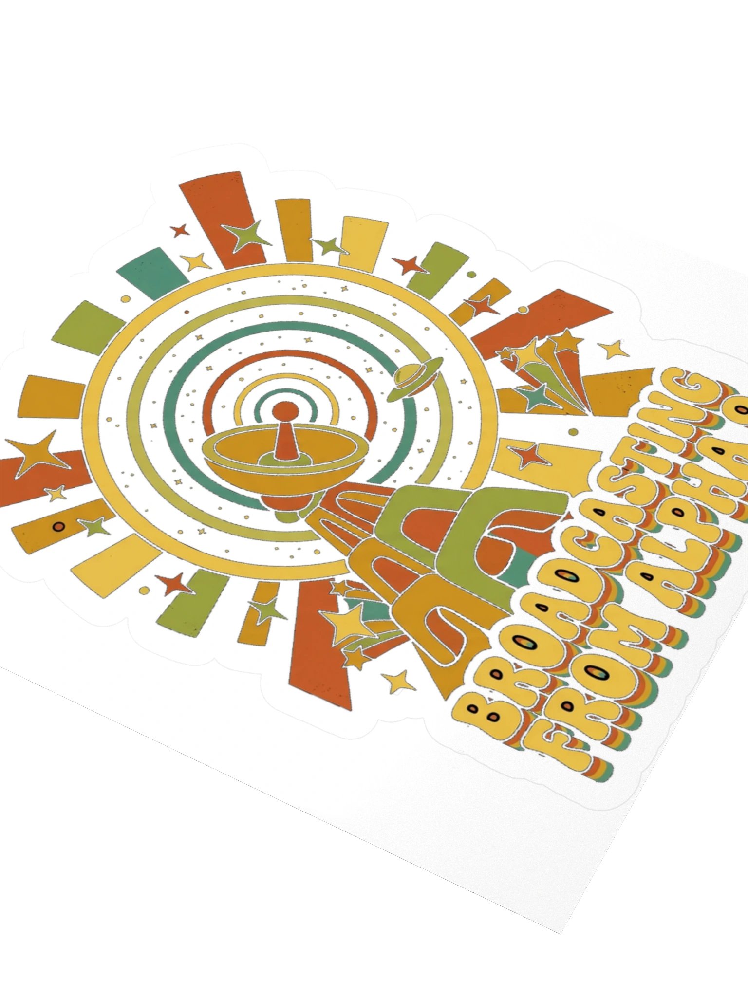 Broadcasting From Alpha 9 — Sticker product image (3)