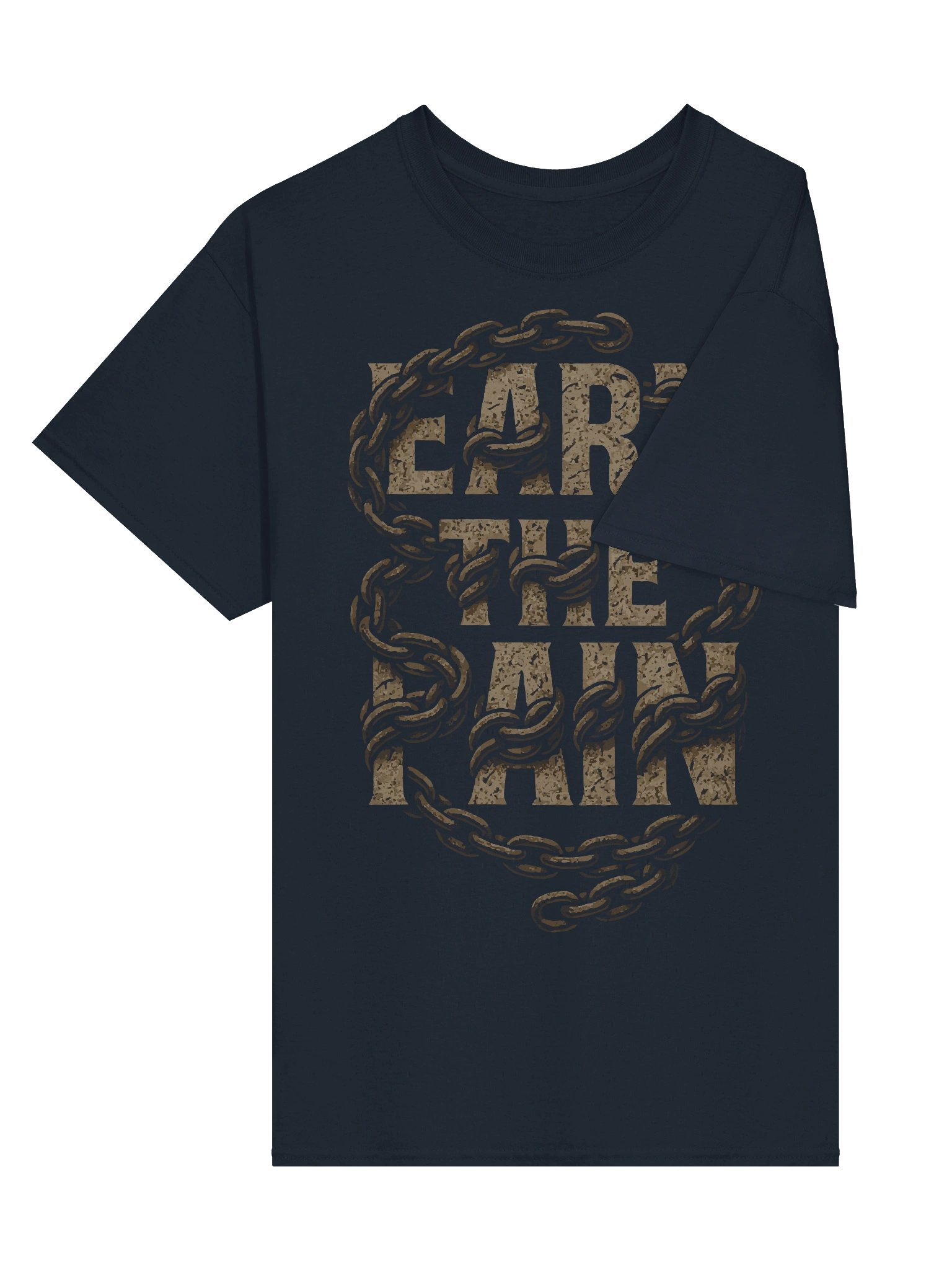 Earn the Pain — Chain Grit Motivational T-shirt product image (3)