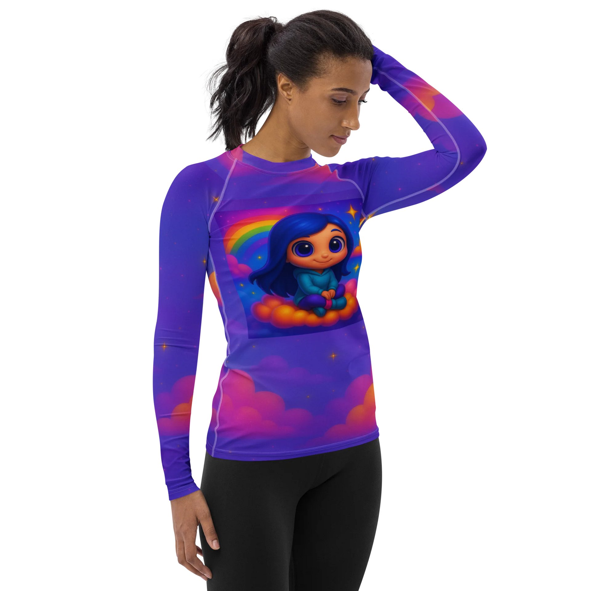 Floating in the clouds Women's Long-Sleeve product image (4)