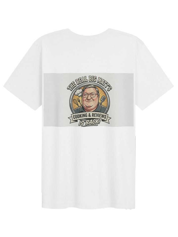 Big Matt’s Cooking & Reviews Retro Logo Tee product image (2)
