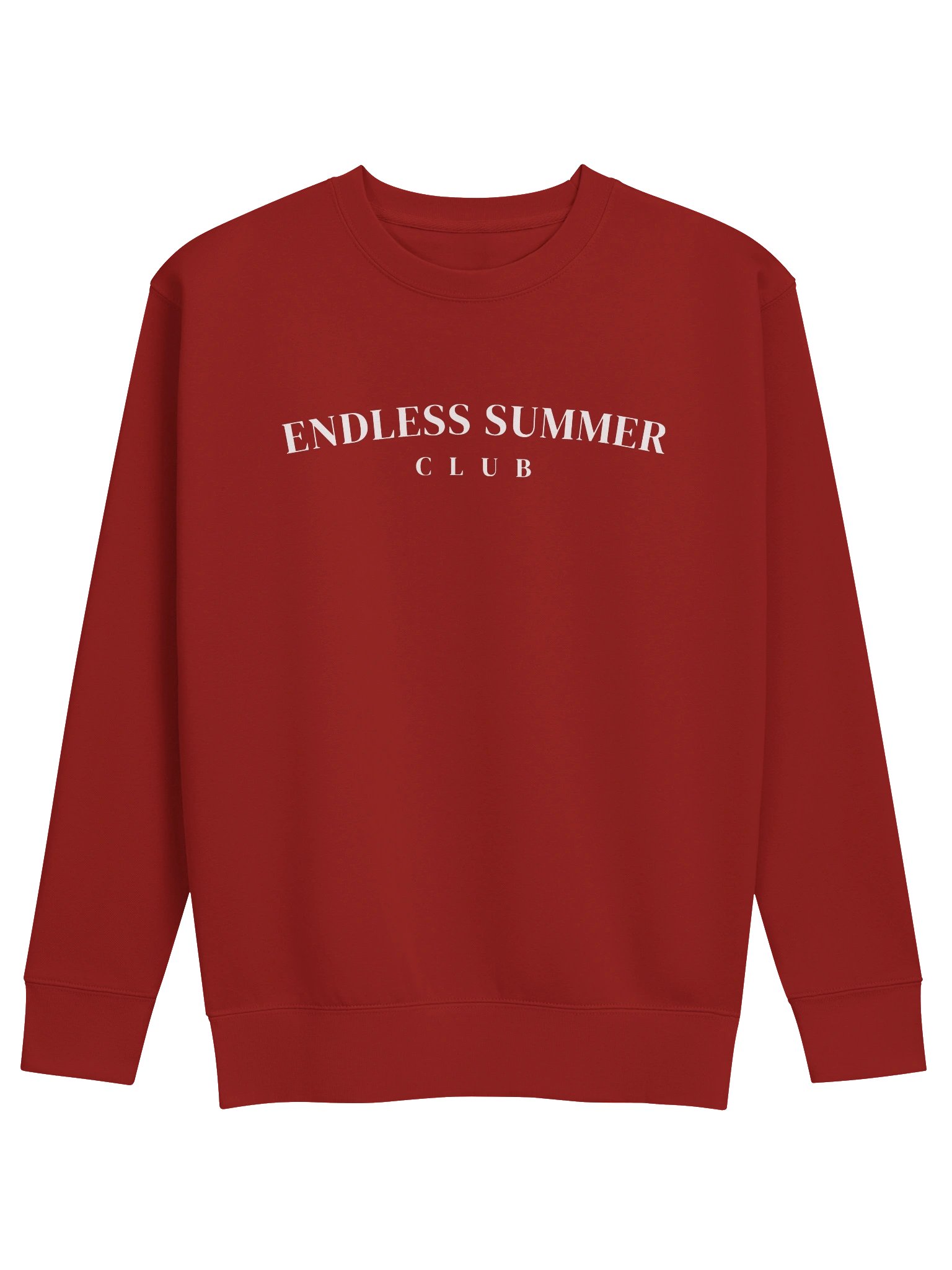 Endless Summer Club Arch Sweater Dark Red / Pink product image (1)