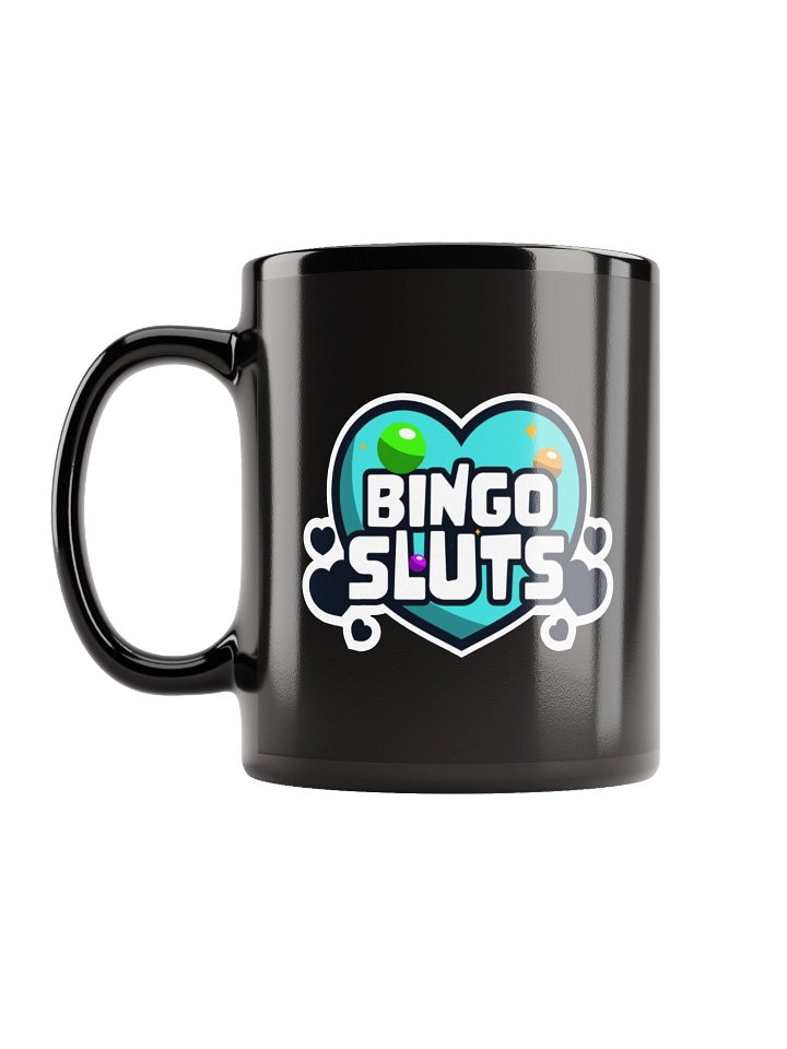 BINGO SLUTS BLACK COFFEE MUG product image (2)