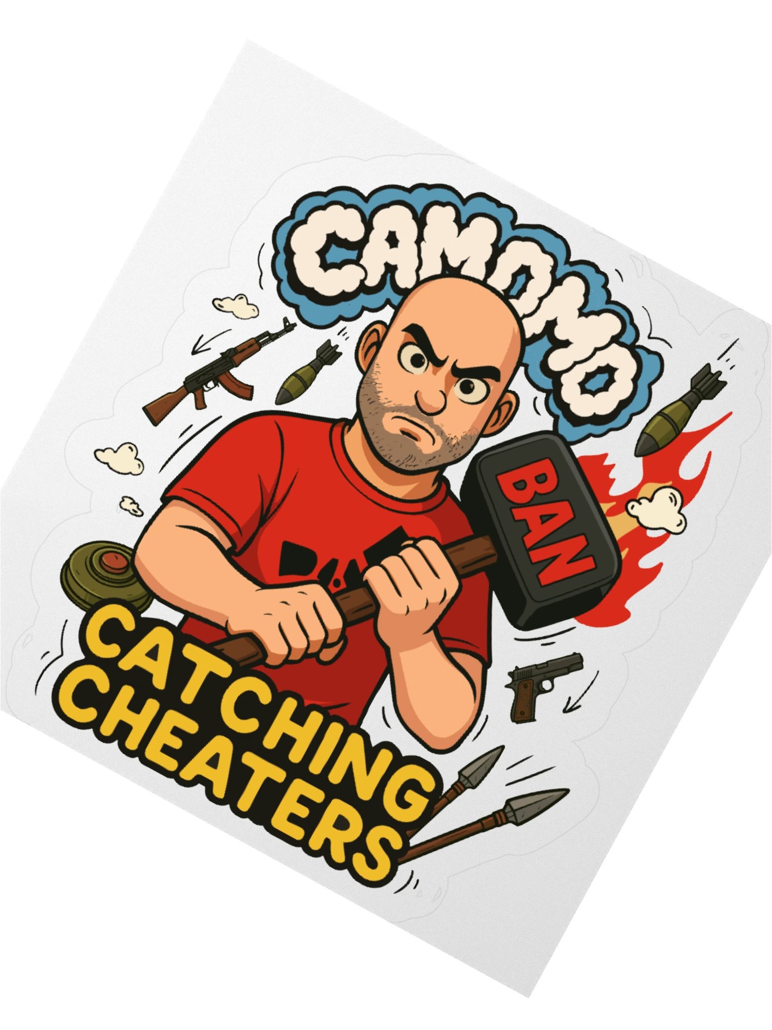 Catching Cheaters Sticker product image (6)