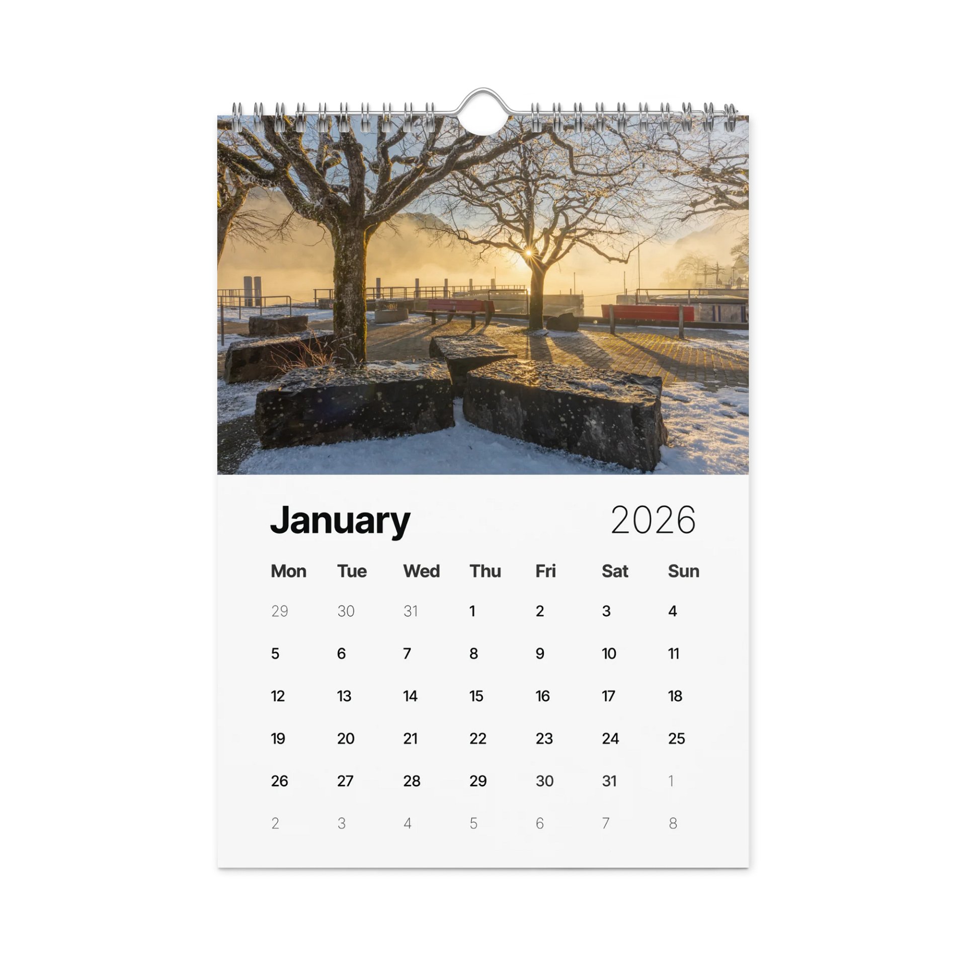 Brienz am See Calendar 2026 product image (2)