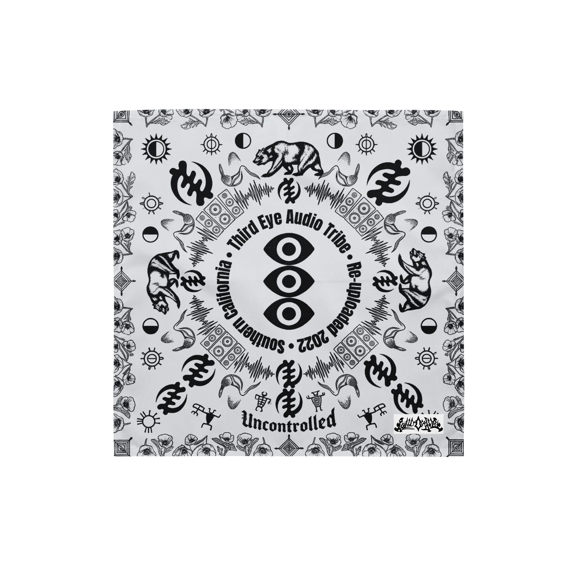 Third Eye Audio Uncontrolled Tribe Bandana product image (1)