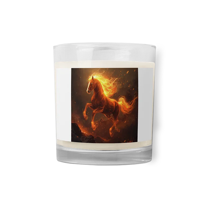 ​🐎 Bougie "Cheval de Feu" : Passion & Liberté product image (1)