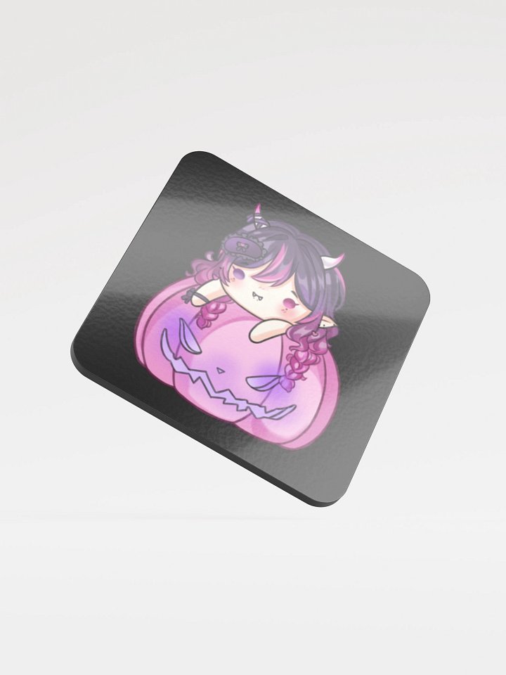 Sleepy Demon Jack o' Lantern Coaster product image (1)