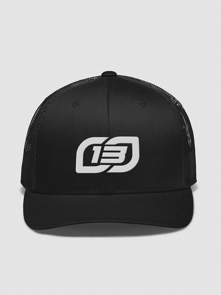 Infinity 13 Trucker Hat (White logo) product image (1)