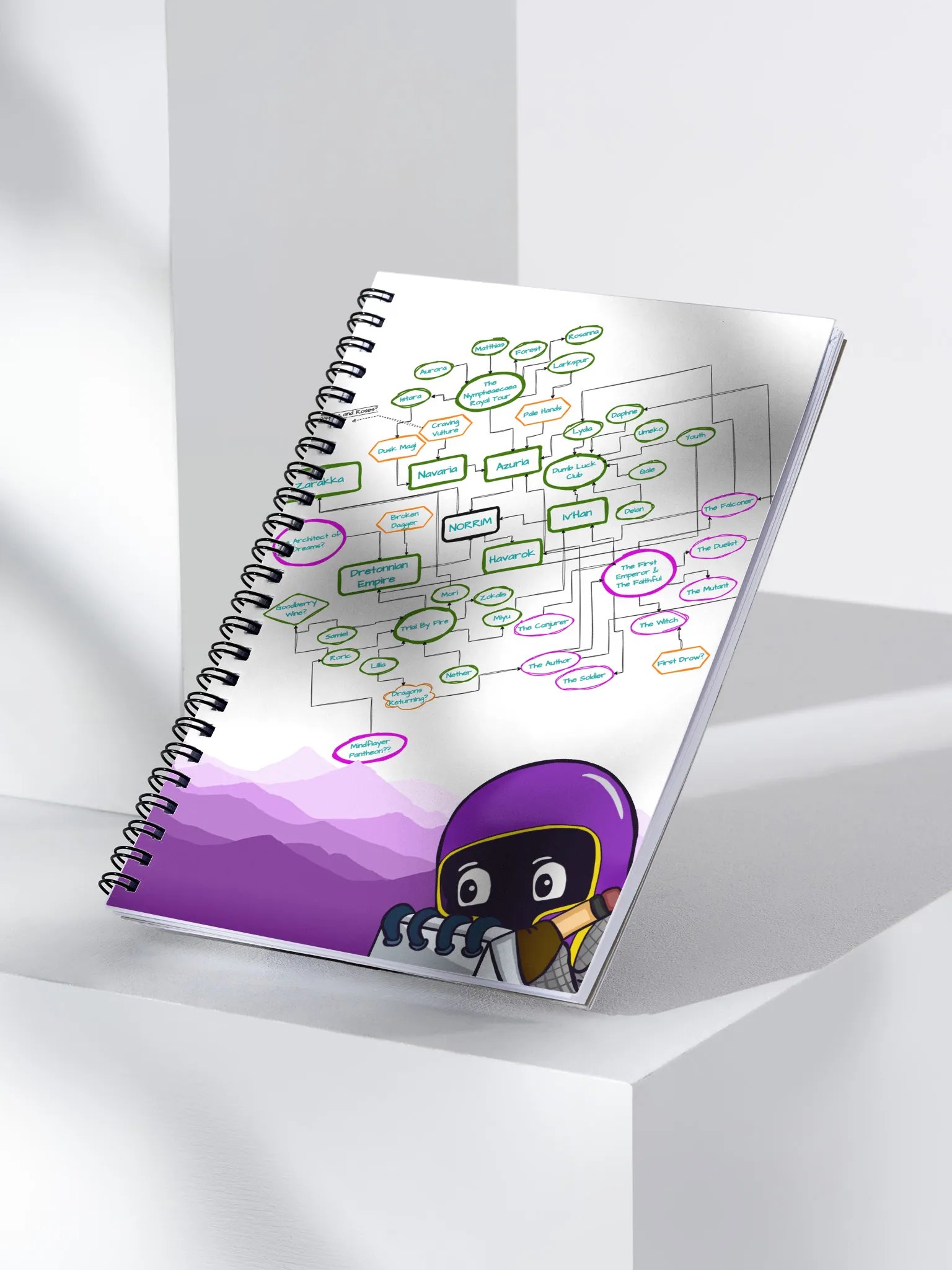 Circles and Squares Notebook product image (3)