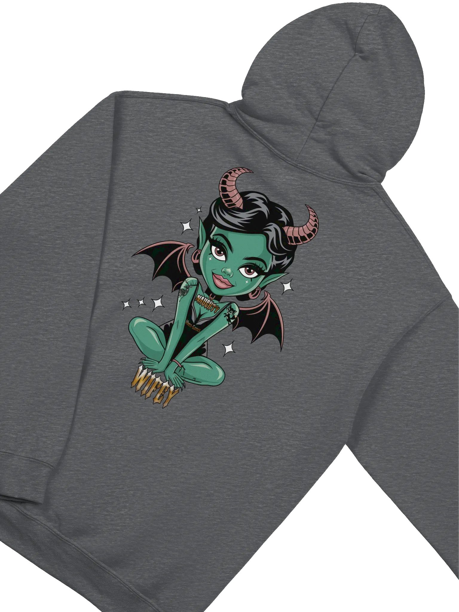 Naughty Wifey Classic Hoodie product image (44)