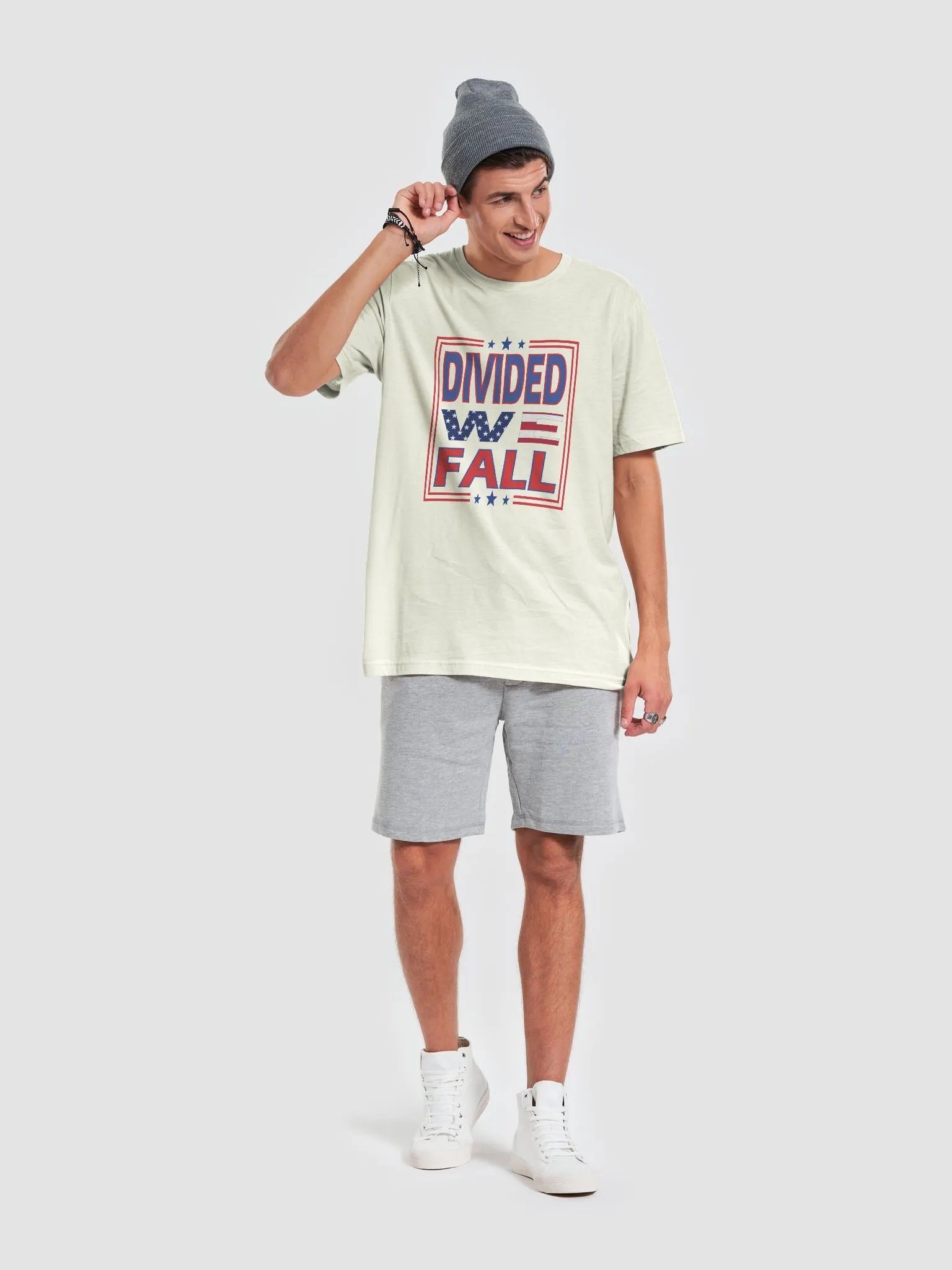 Divided We Fall - USA - Bella+Canvas Supersoft T-Shirt product image (4)