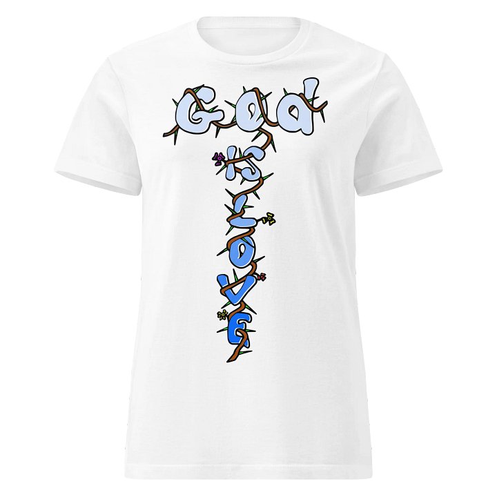 LOL God is Love female tee product image (1)