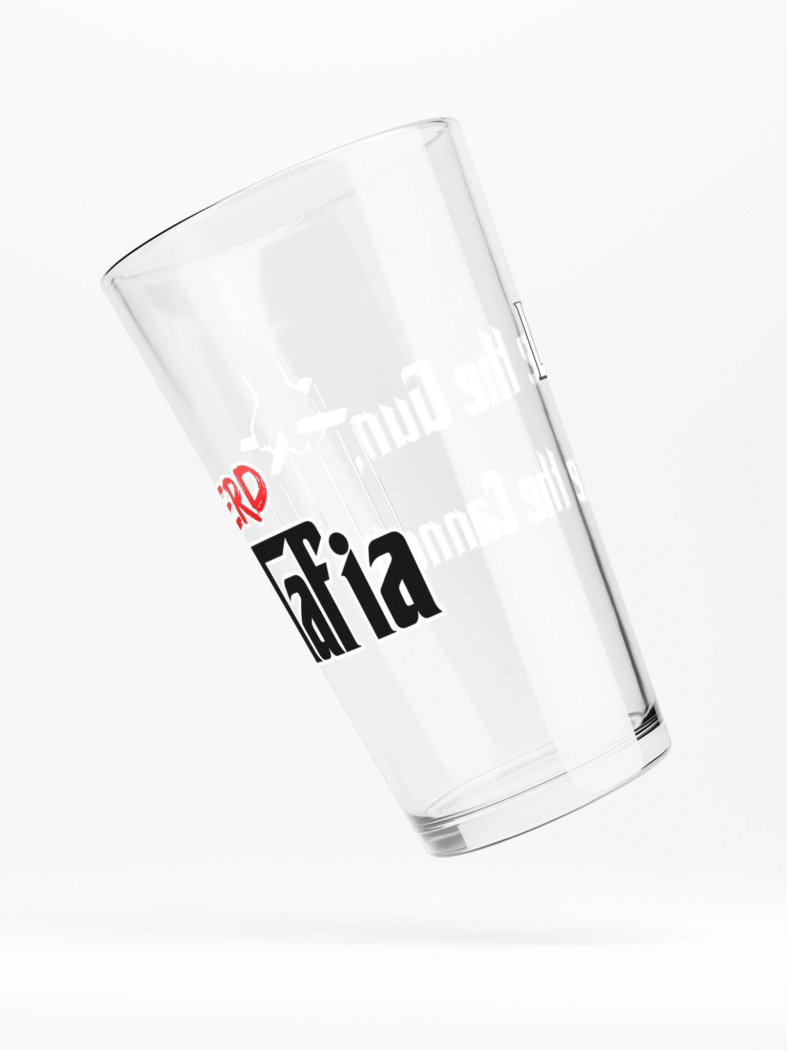 Nerd Mafia Pint Glass product image (4)
