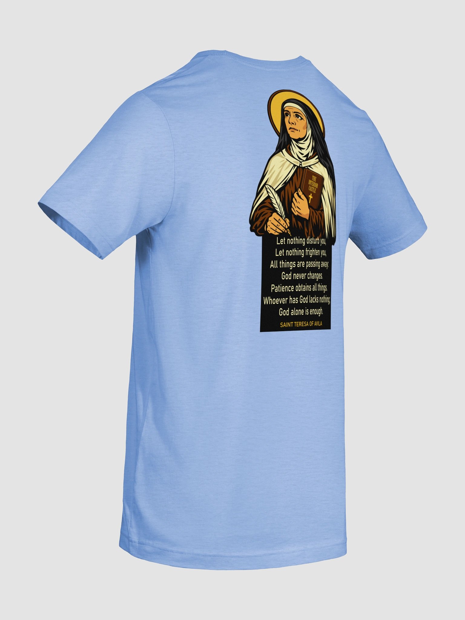 Power of Prayer - Saint Teresa of Avila T-Shirt (Front & Back) product image (8)