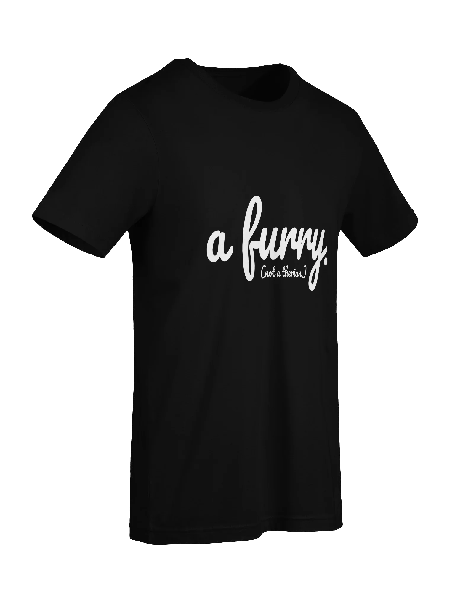 Clearly a furry t-shirt (dark edition) product image (9)