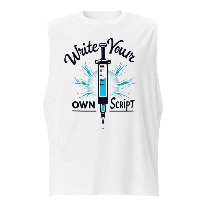 Syringe Script Muscle Tank product image (1)