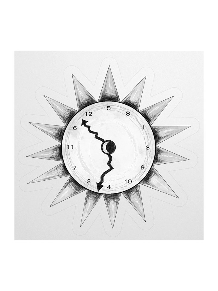 Agony of Hearts Out of Time Sticker product image (1)