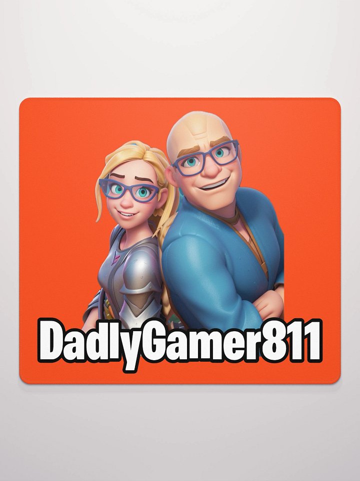 The Original DadlyGamer811 Gaming Pad Small (orange) product image (2)