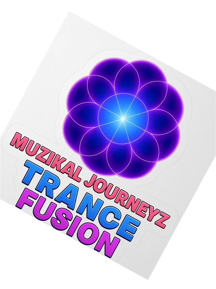 Trance Fusion Flower Kiss Cut Stickers product image (2)