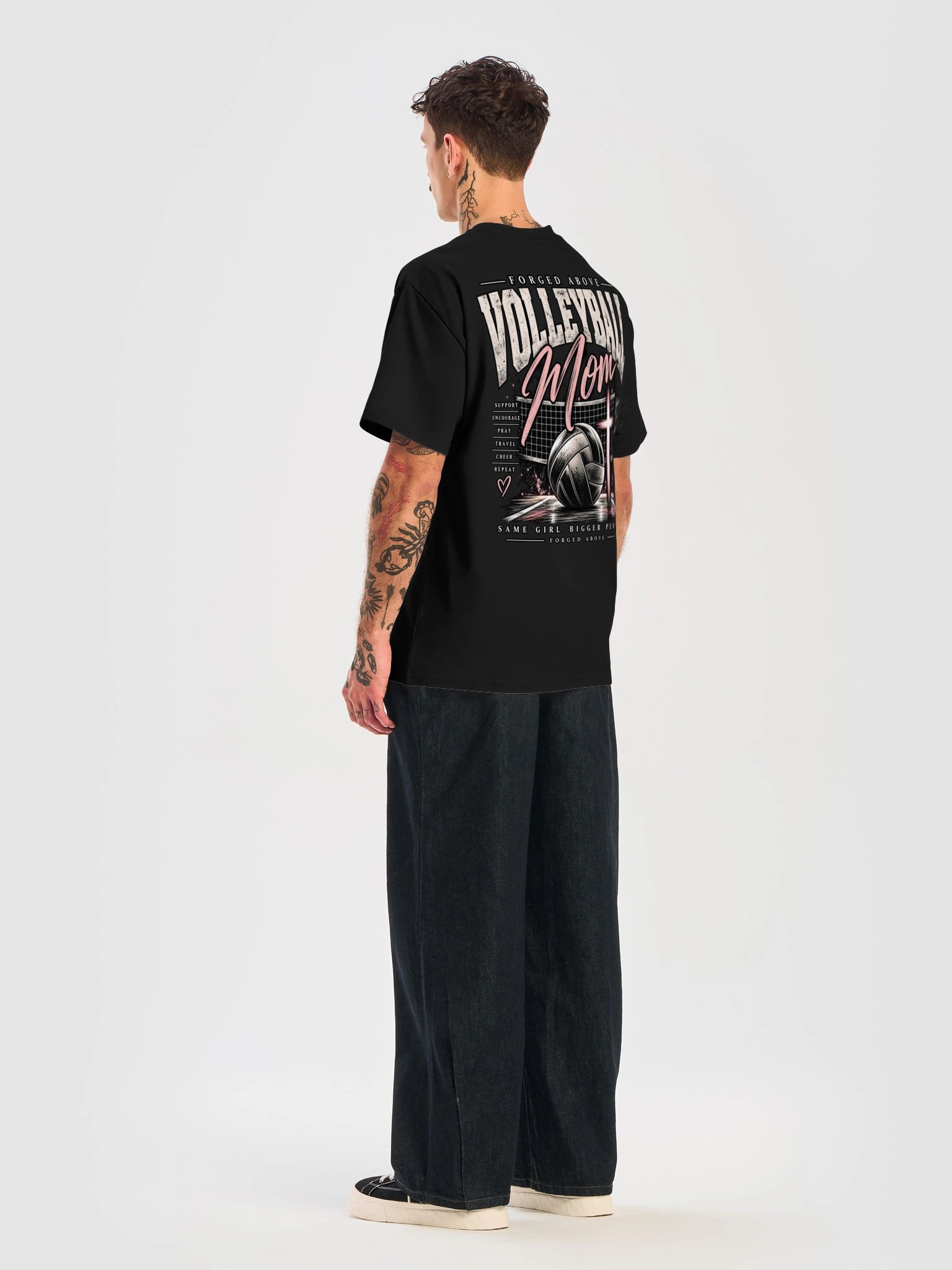 Forged Above Logo Tee (Volleyball MoM) product image (30)