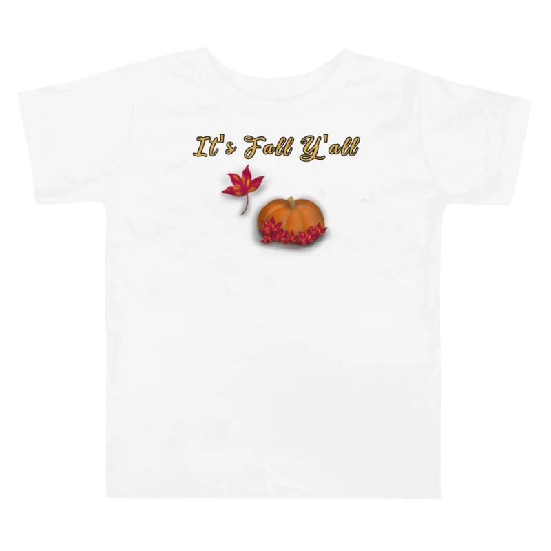 "It's Fall Y'all", Toddler T-Shirt - Bella+Canvas product image (1)
