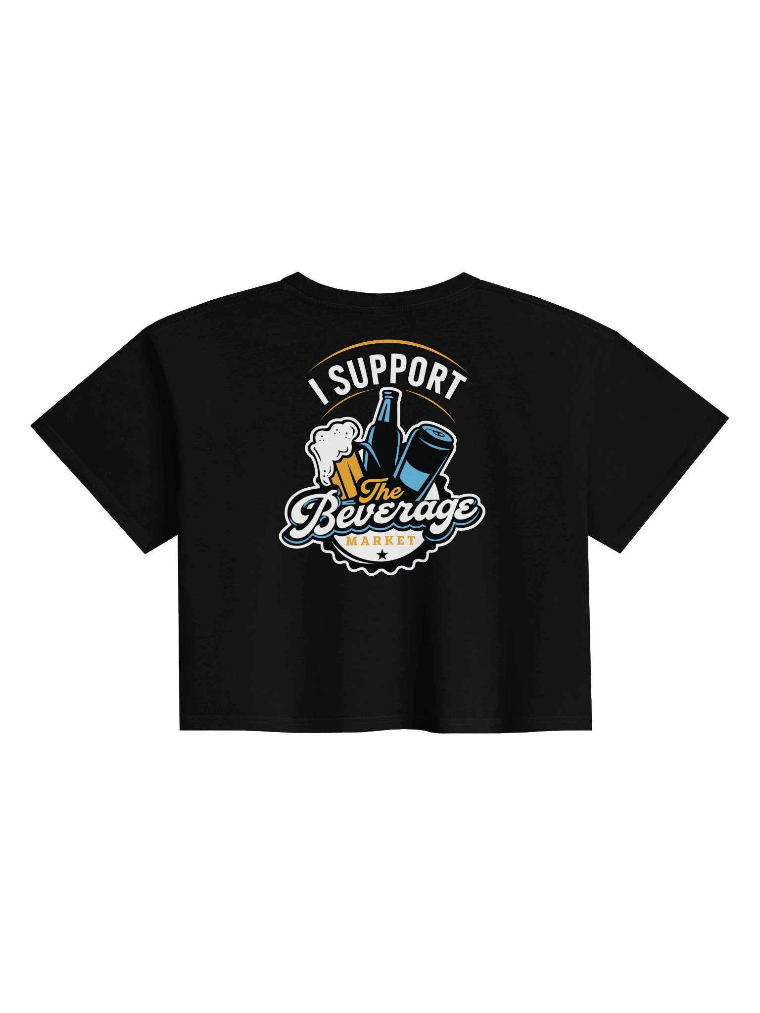 Back Side Crop Top Support - Gold Accents product image (12)