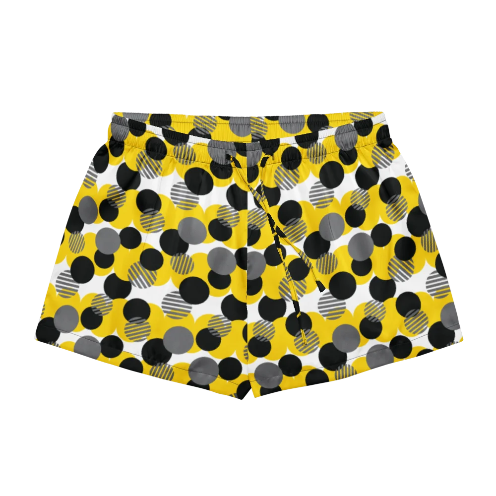 Cozy Chic Modern Geometric Polka Dot All-Over Print Women's Pajama Shorts product image (1)