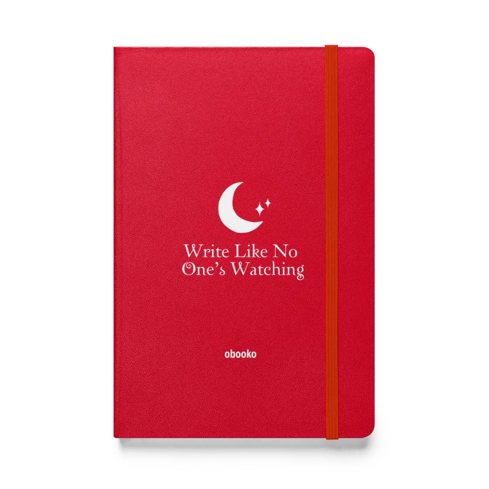 Twilight Moon Notebook Red product image (1)