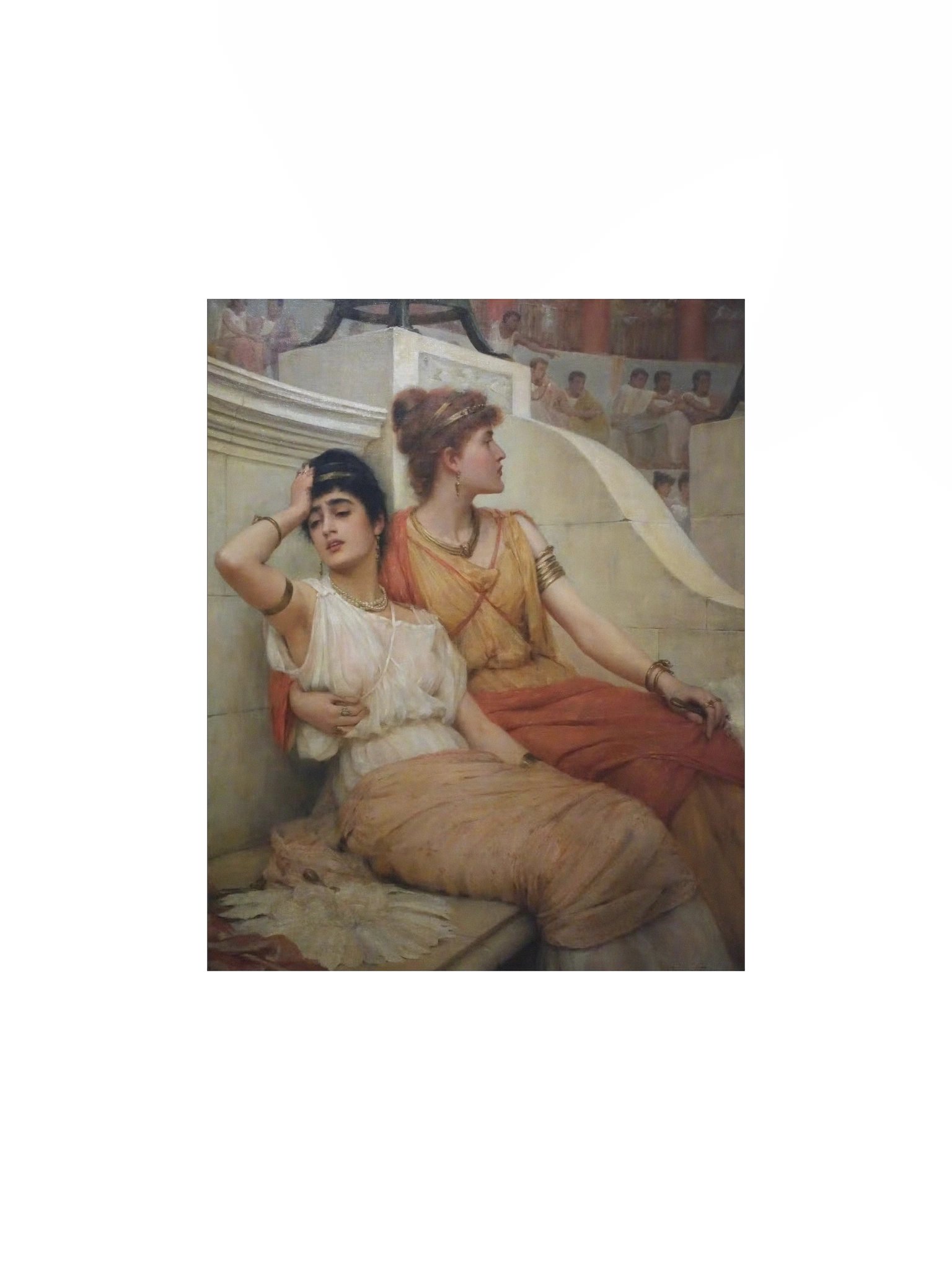"A Roman Holiday" by Frank Markham Skipworth Poster product image (1)