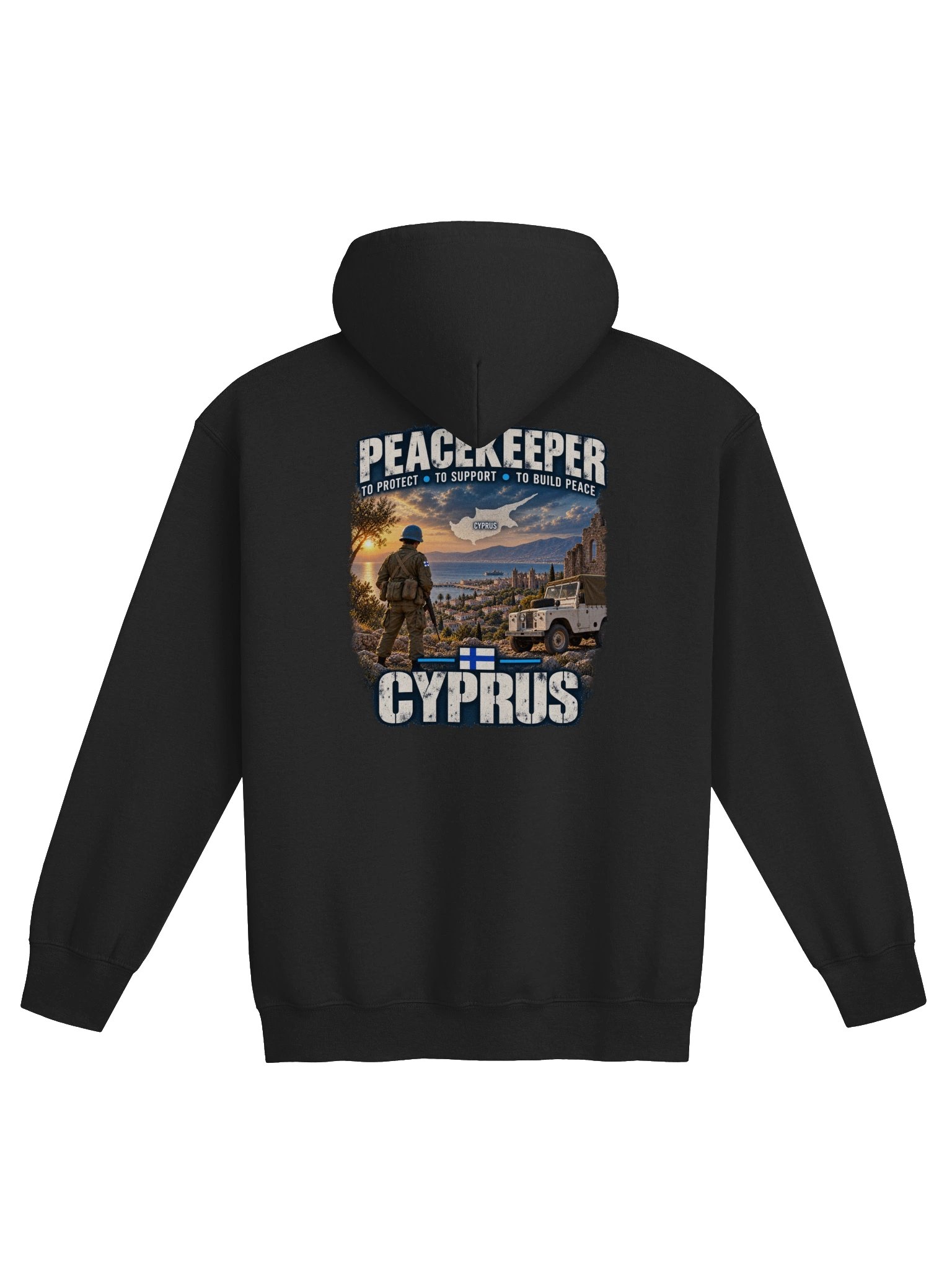 CYPRUS Peacekeeper Zip Hoodie product image (2)