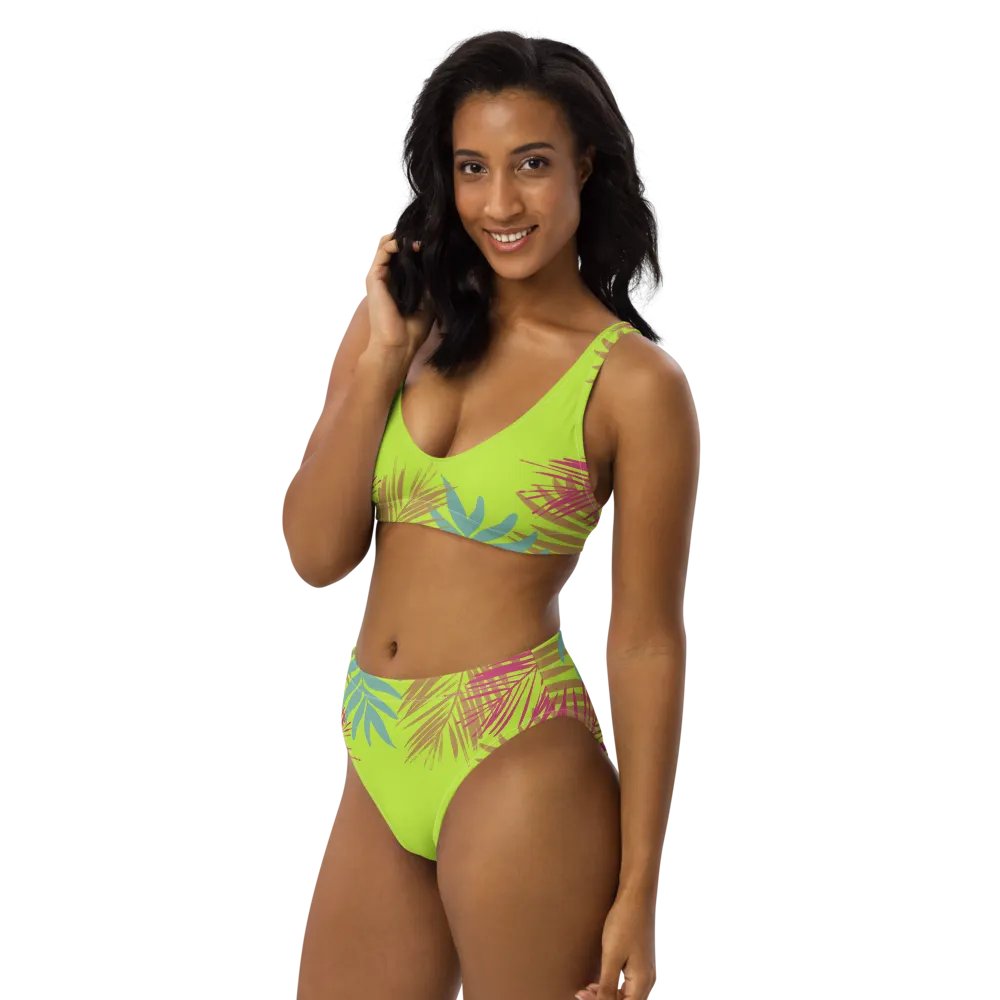 Tropical Sun High Waisted Bikini Set product image (4)