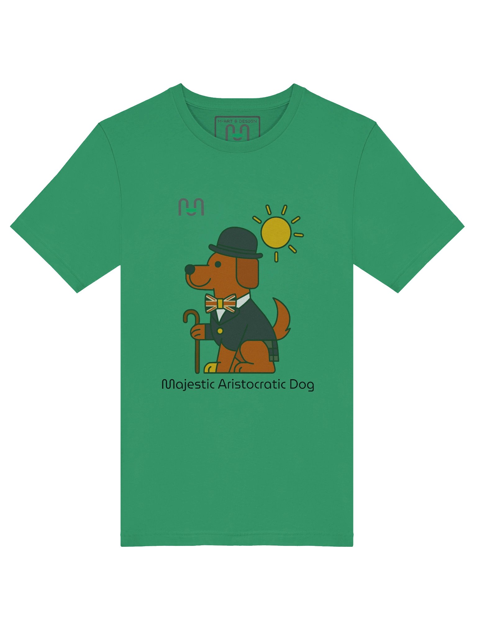 Majestic Aristocratic Dog – Noble Pup Tee – M Style - M-Art & Design product image (17)