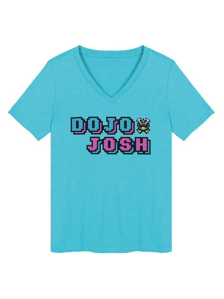 Women's Relaxed Fit Dojo V-Neck (Turquoise) product image (1)