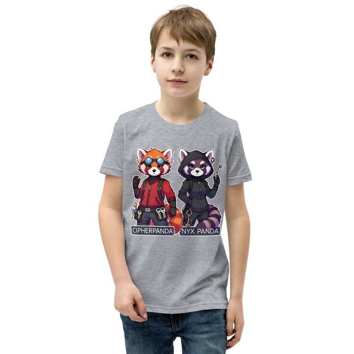 Nyx and Cipher Panda youth Tshirt product image (12)