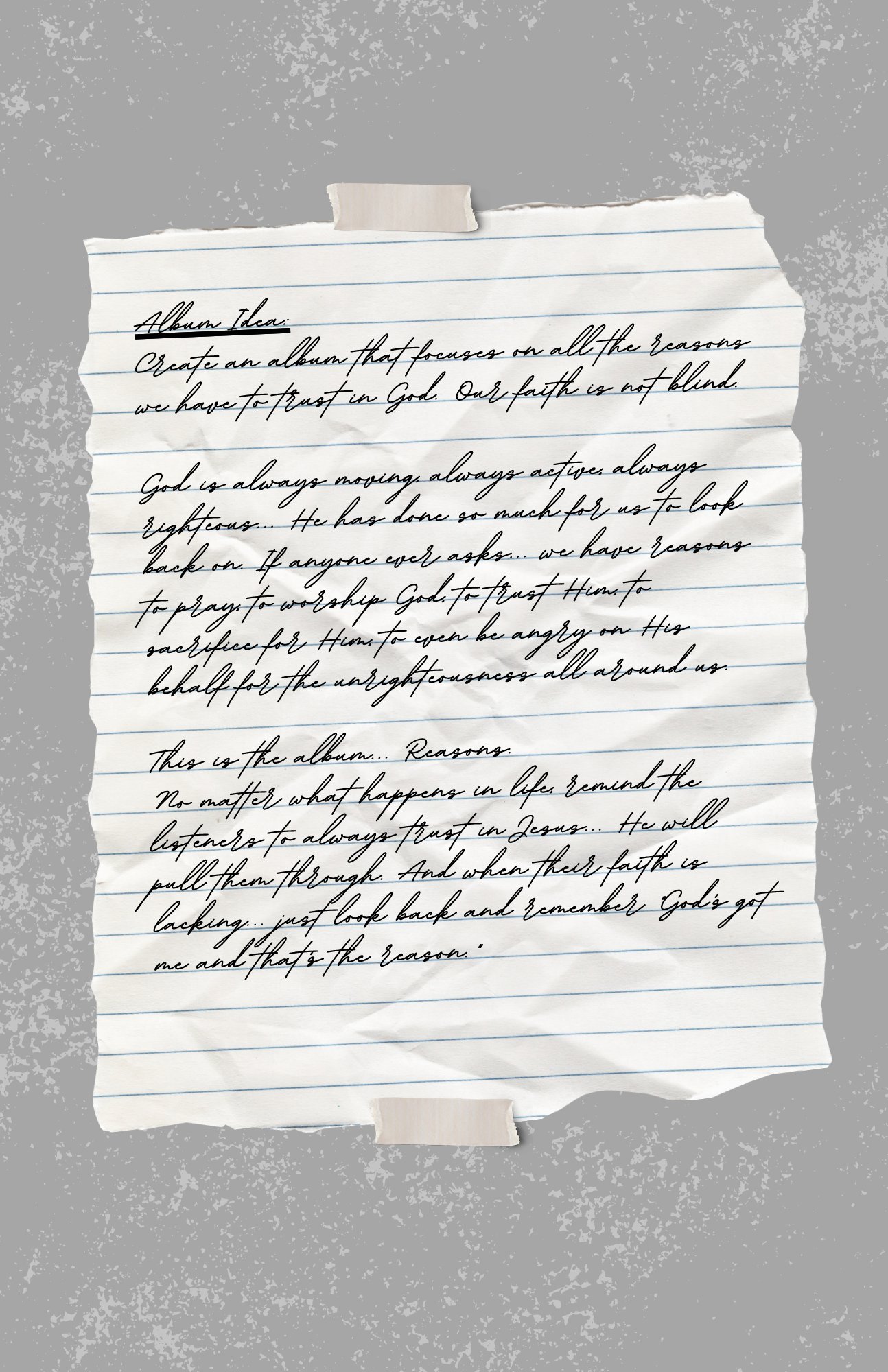 REASONS PT 1 | Album Book product image (2)