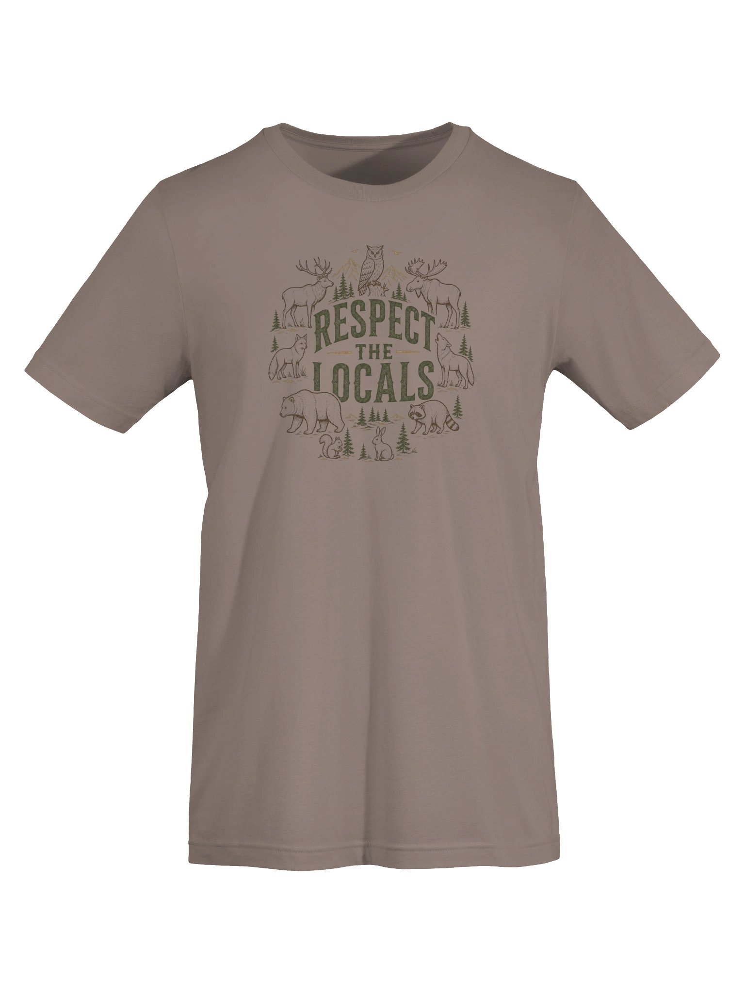 Respect the Locals Forest Wildlife Tee product image (77)