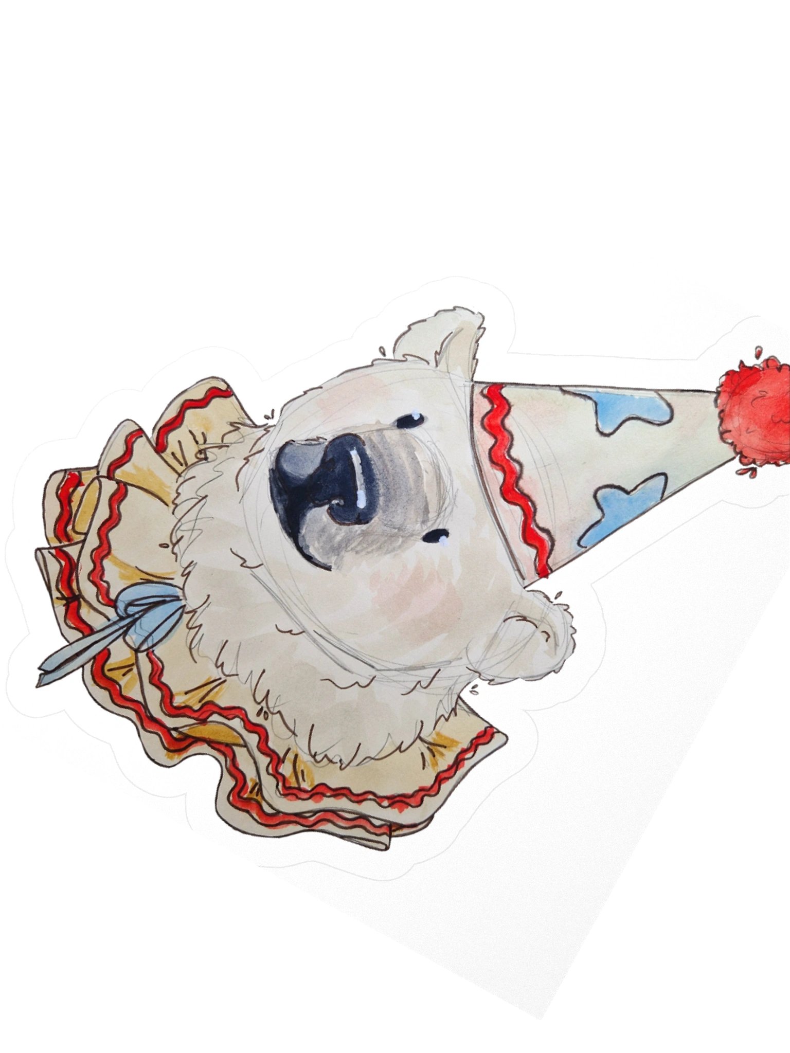 Sticky clown bear product image (5)