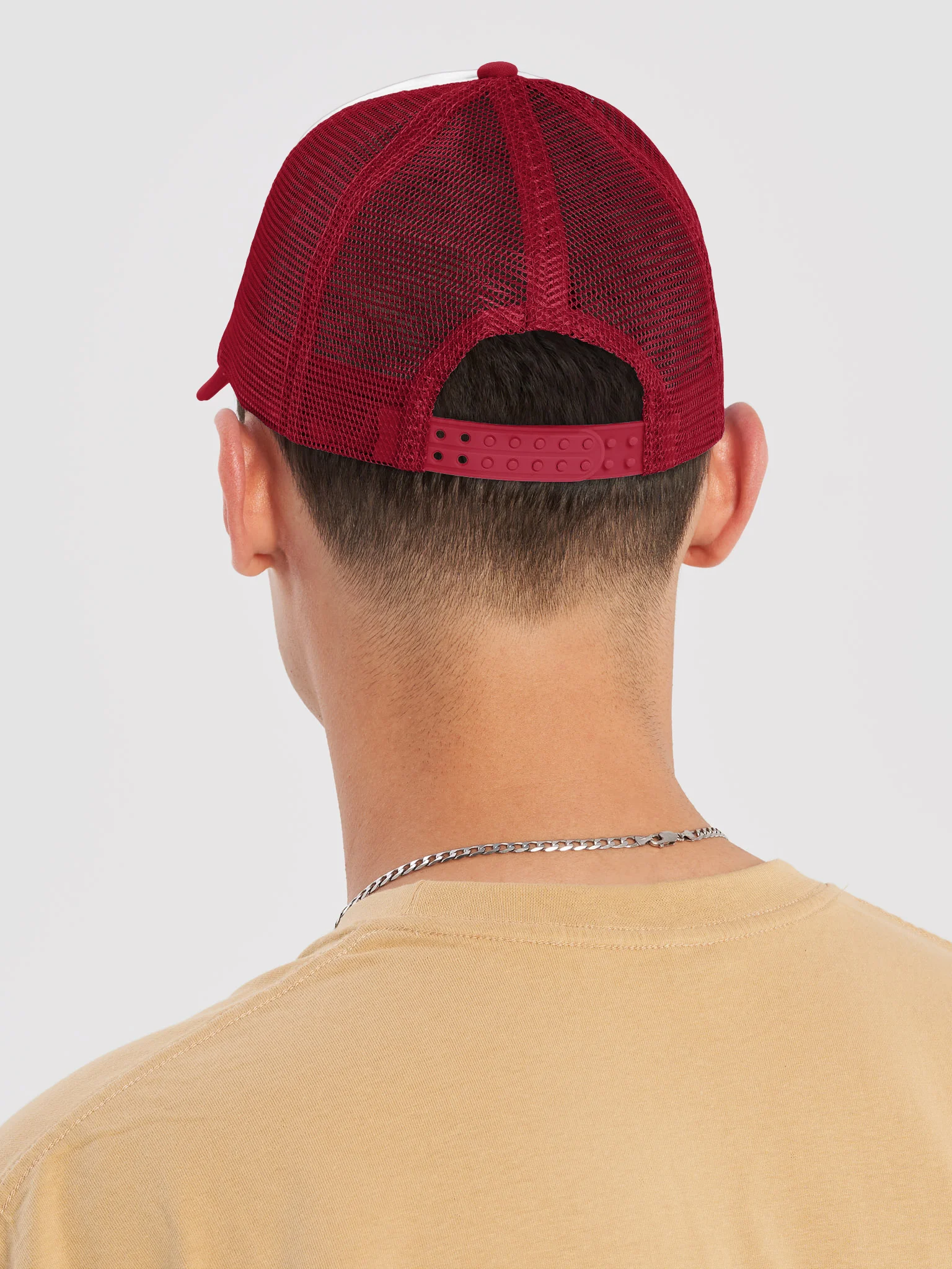 Double Deuce Trucker Cap (Red) product image (8)