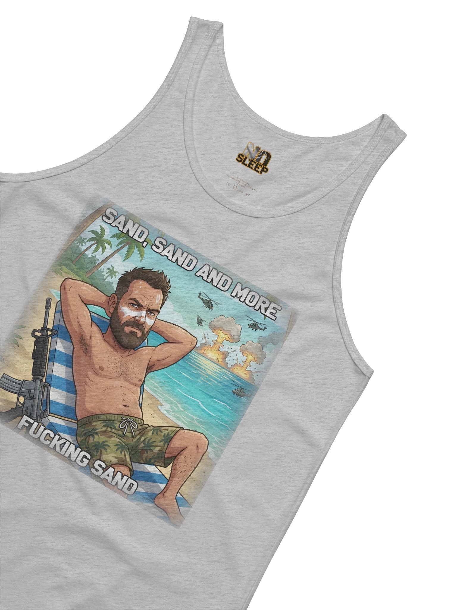 Totally Tactical Men's Beach Tank product image (4)