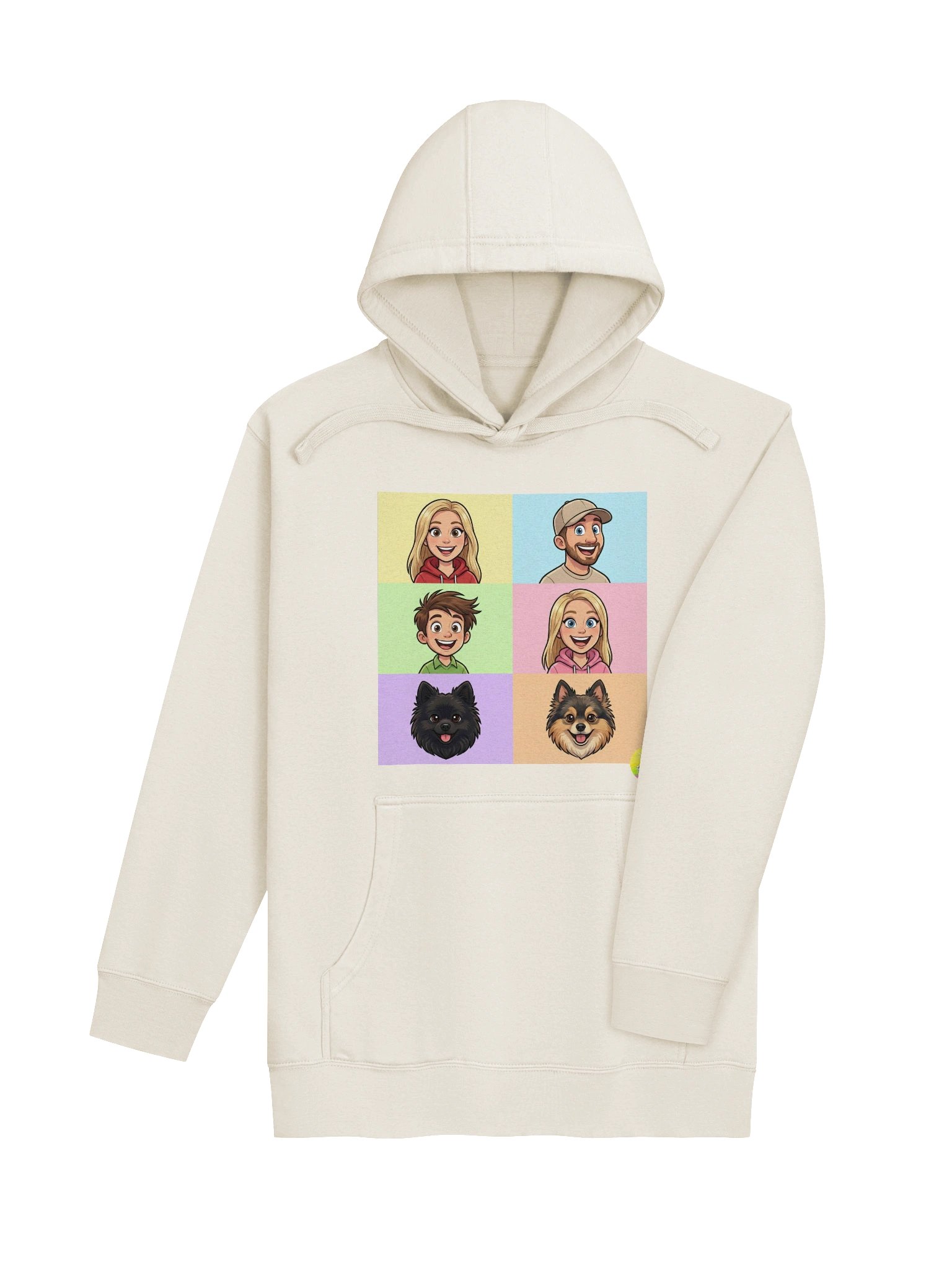 Squares My PB & J Adult Hoodie product image (28)