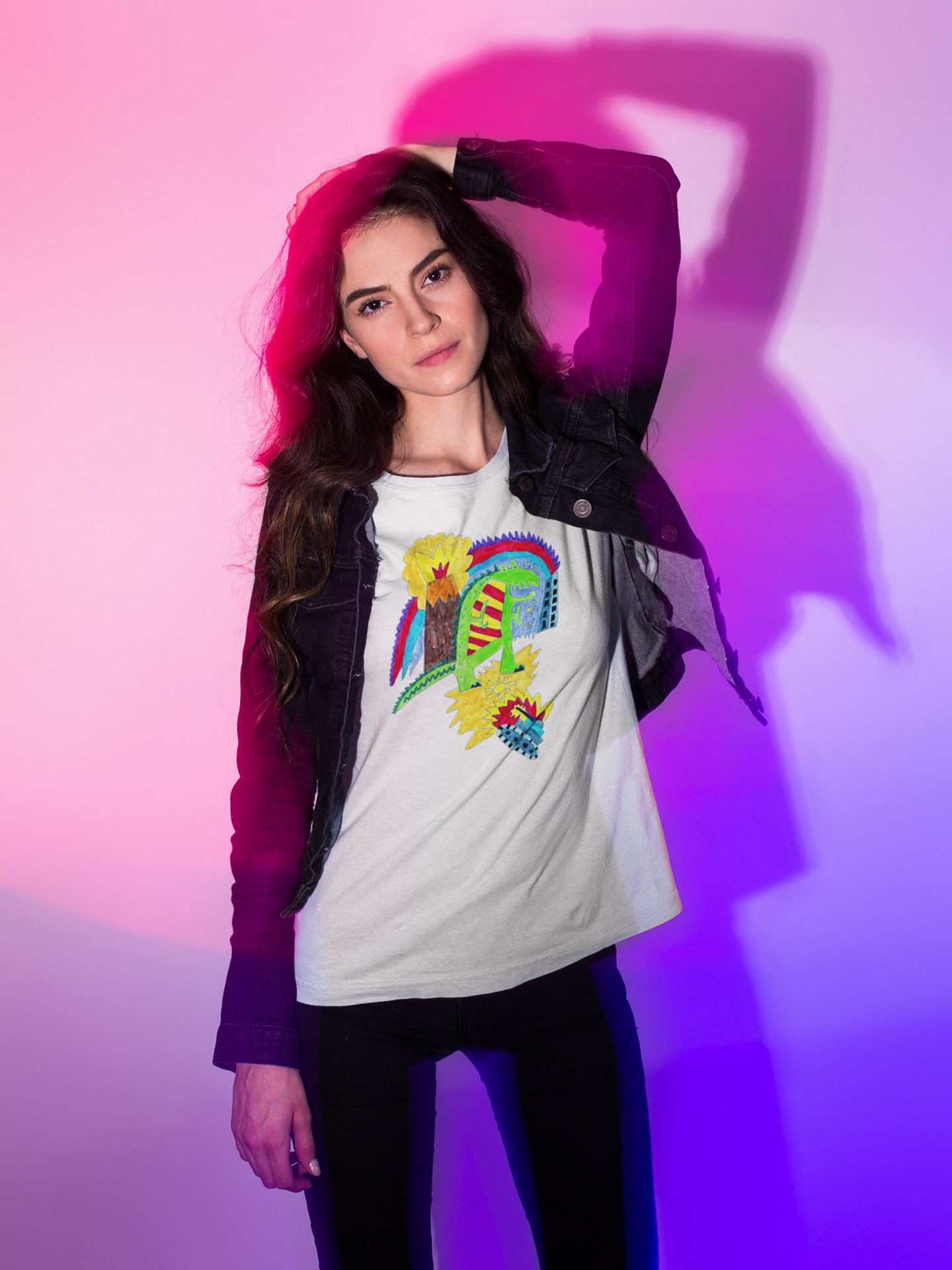 Abstract Dinosaur Romp T-Shirt product image (6)