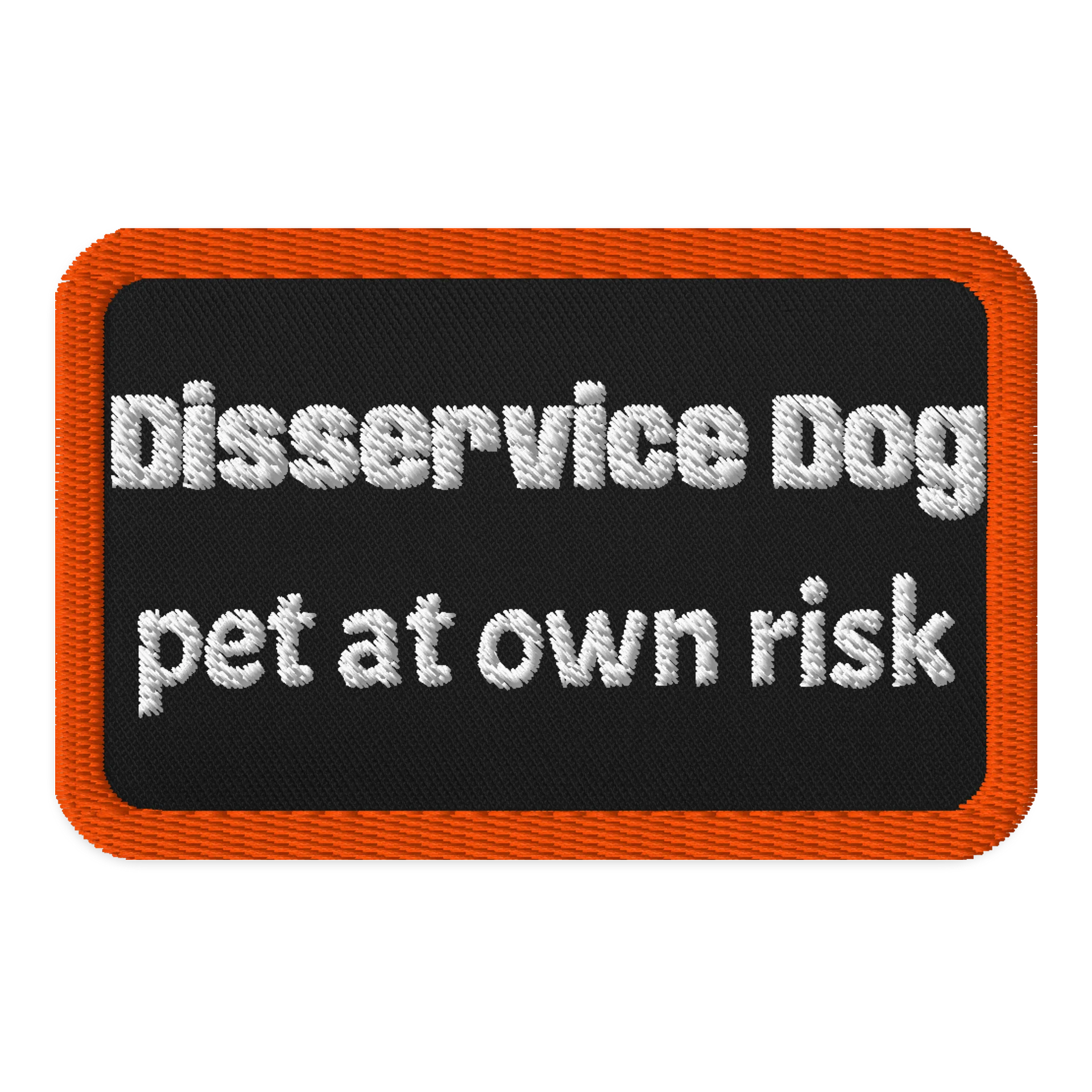 Disservice Dog patch product image (1)