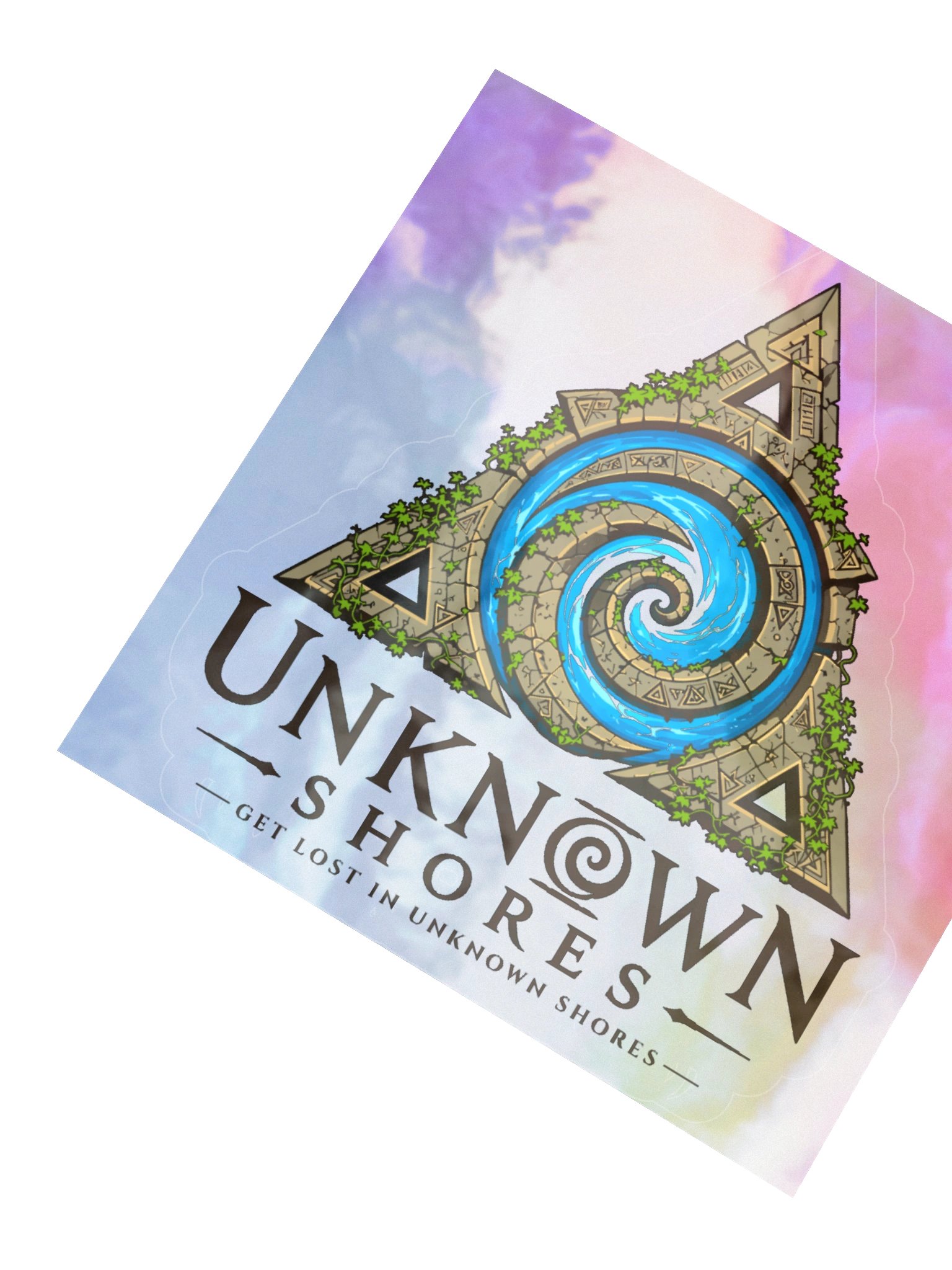 Unknown Shores Logo Holographic Sticker product image (4)